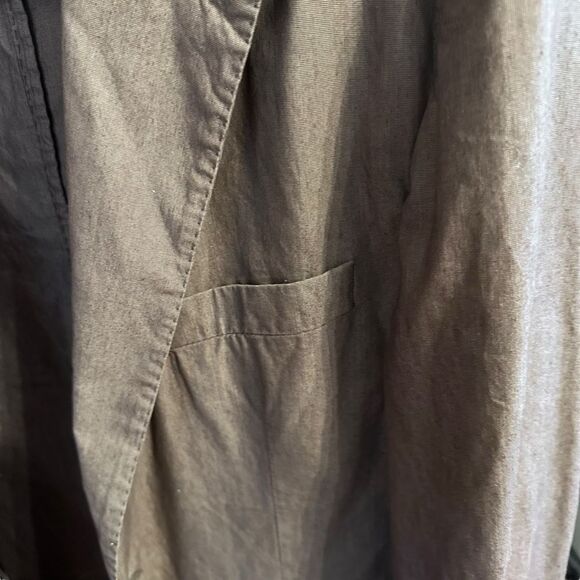 L.B.M 1911 Tailored Blazer Jacket Cotton Size 50R Large Brown - Picture 5 of 9